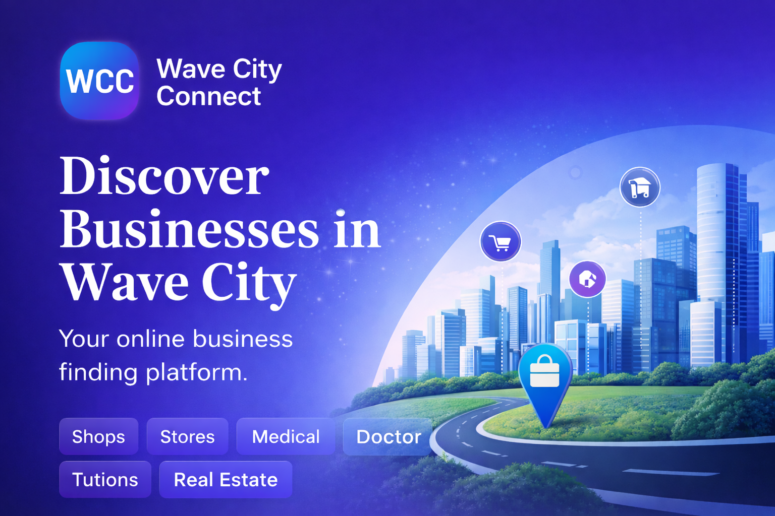 Free listing on Wave City Connect
